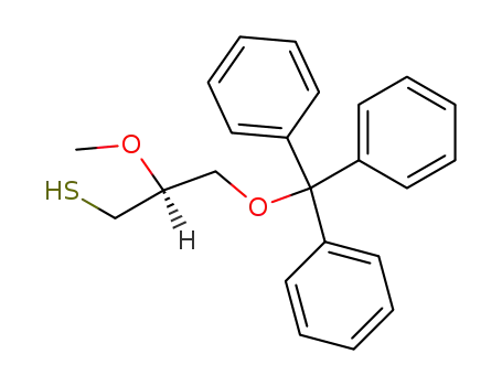 2-methyl-3-(triphenylmethyl)-sn-thioglycerol