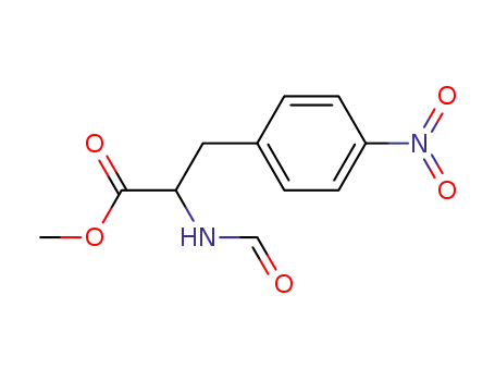 methyl N-formyl-(4-nitro)phenylalaninate