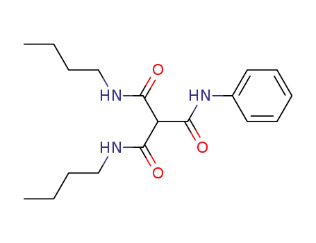 Molecular Structure of 146848-35-3 (N,N'-dibutyl-N''-phenylmethanetricarboxamide)