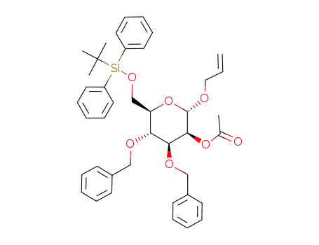 Allyl-2-O-acetyl-3,4-di-O-benzyl-6-O-tert-butyldiphenylsiloxan-α-D-mannopyranosid