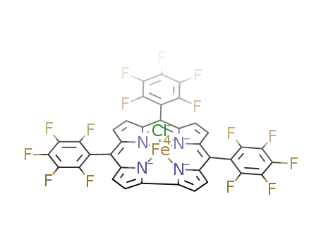 5,10,15-tris(pentafluorophenyl)corrole iron(IV) chloride