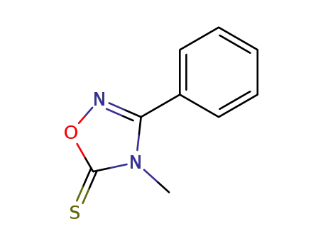 1,2,4-Oxadiazole-5(4H)-thione, 4-methyl-3-phenyl-