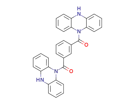 Molecular Structure of 158670-60-1 (Isophthaloyl-5',5''-bis(5,10-dihydrophenazin))