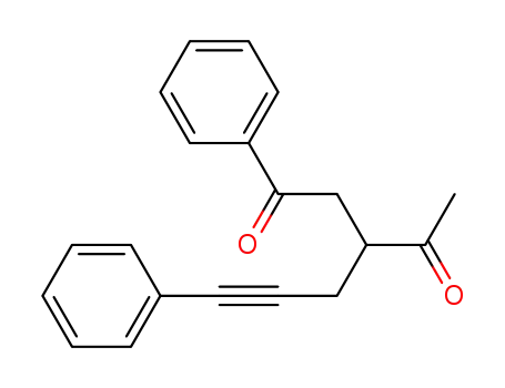 3-acetyl-1,6-diphenylhex-5-yn-1-one