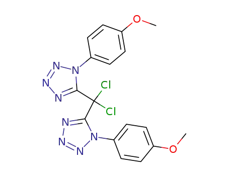 1H-Tetrazole, 5,5'-(dichloromethylene)bis[1-(4-methoxyphenyl)-