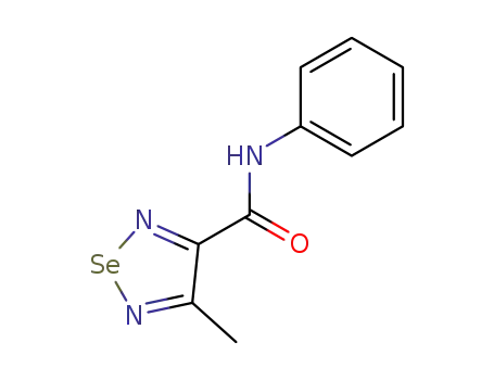 Molecular Structure of 84321-36-8 (4-Methyl-3-phenylcarbamoyl-1,2,5-selenadiazole)