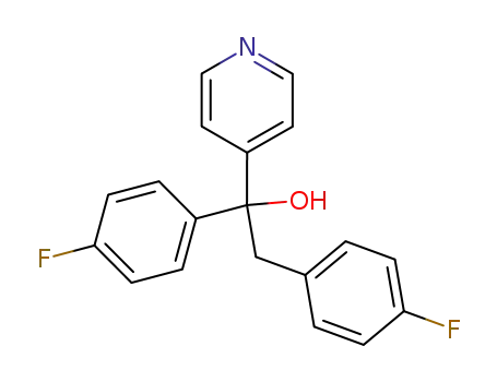 α,β-bis(4-fluorophenyl)-α-4-pyridineethanol