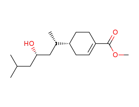 1-Cyclohexene-1-carboxylicacid, 4-[(1S,3S)-3-hydroxy-1,5-dimethylhexyl]-, methyl ester, (4R)-