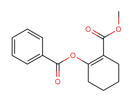 1-Cyclohexene-1-carboxylic acid, 2-(benzoyloxy)-, methyl ester