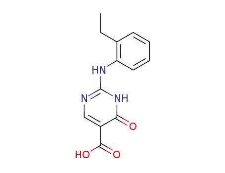 2-(2-Ethyl-phenylamino)-6-oxo-1,6-dihydro-pyrimidine-5-carboxylic acid
