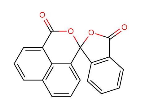 Molecular Structure of 5539-68-4 (Spiro<isobenzofuran-1(3H),1'-<1H,3H>naphtho<1,8-cd>pyran>-3,3'-dione)