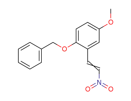 2-Benzyloxy-5-methoxy-β-nitro-styrol