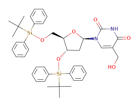3',5'-di-O-(tert-butyldiphenyl)silyl-α-hydroxythymidine