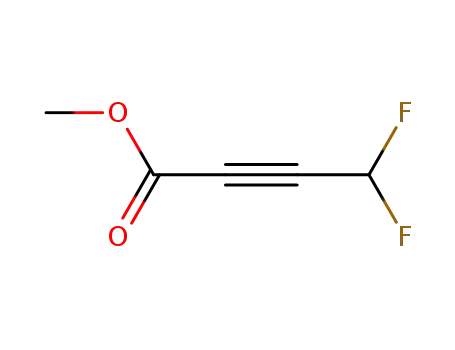 Molecular Structure of 120802-00-8 (methyl 4,4-difluoro-2-butynoate)
