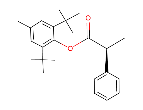 Molecular Structure of 1016625-30-1 (2,6-di-tert-butyl-4-methylphenyl 2-phenylpropanoate)