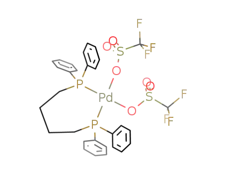 Pd(1,2-bis(diphenylphosphino)butane)(OSO<sub>2</sub>CF<sub>3</sub>)2