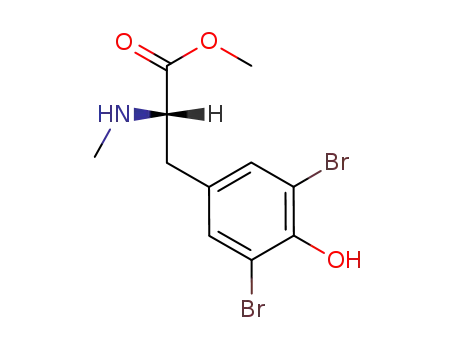 L-Tyrosine, 3,5-dibromo-N-methyl-, methyl ester