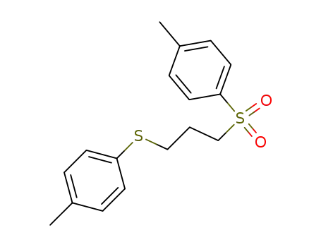 Molecular Structure of 82777-28-4 (C<sub>17</sub>H<sub>20</sub>O<sub>2</sub>S<sub>2</sub>)