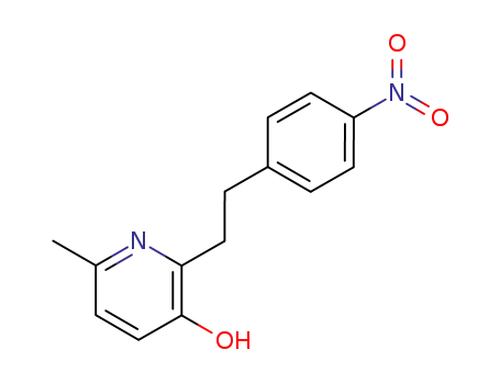 2-(4'-nitrophenyl)ethyl-6-methyl-3-hydroxypyridine