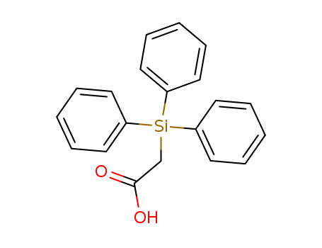 Acetic acid, (triphenylsilyl)-