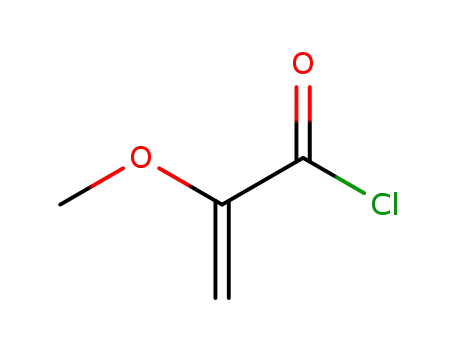 Molecular Structure of 84537-07-5 (2-Propenoyl chloride, 2-methoxy-)