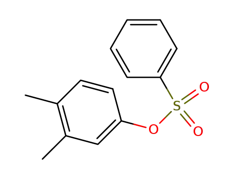 Molecular Structure of 107775-23-5 (3,4-dimethylphenyl benzenesulfonate)