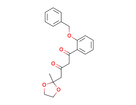 1,3-Butanedione,
4-(2-methyl-1,3-dioxolan-2-yl)-1-[2-(phenylmethoxy)phenyl]-