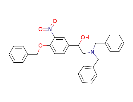 1-(4-benzyloxy-3-nitrophenyl)-2-dibenzylaminoethanol