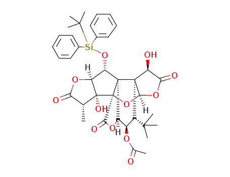 7-Acetoxy-1-(tert-butyldiphenylsilyloxy)-3,10-dihydroxyginkgolid