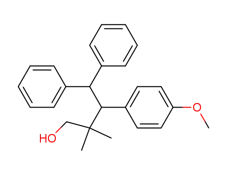 2,2-dimethyl-3-(p-methoxyphenyl)-4,4-diphenyl-1-butanol