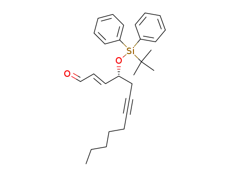 (2E,4R)-4-<(tert-butyldiphenylsilyl)oxy>-2-dodecen-6-ynal