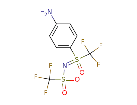 N-trifluoromethylsulfonyl-S-trifluoromethyl-S-p-aminophenylsulfoximide