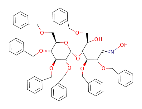 2,3,6-tri-O-benzyl-4-O-(2,3,4,6-tetra-O-benzyl-α-D-glucopyranosyl)-D-glucose oxime