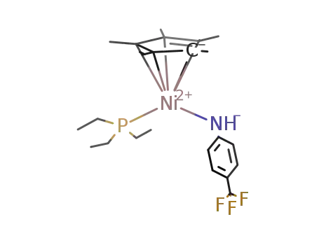 Molecular Structure of 198903-17-2 (Cp*Ni(PEt<sub>3</sub>)NHC<sub>6</sub>H<sub>4</sub>(p-CF<sub>3</sub>))