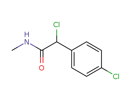N-methyl-2-chloro-2-(4-chlorophenyl)ethanamide