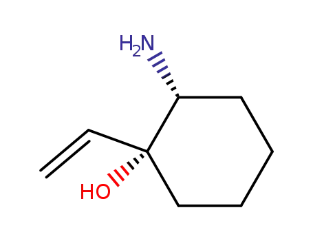 Molecular Structure of 123719-56-2 (Cyclohexanol,2-amino-1-ethenyl-,trans-(9CI))