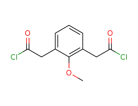 1,3-Benzenediacetyl dichloride, 2-methoxy-