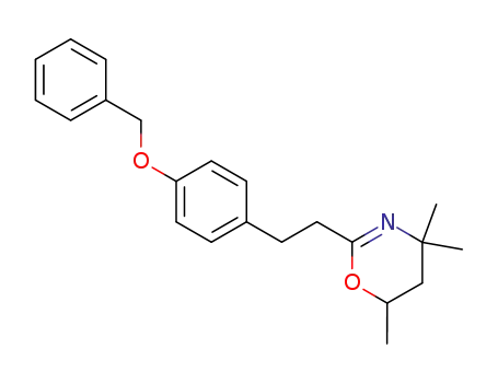 2-(2-p-benzyloxyphenylethyl)-4,4,6-trimethyl-5,6-dihydro-4H-1,3-oxazine