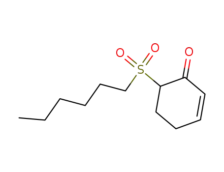 6-(Hexane-1-sulfonyl)cyclohex-2-EN-1-one