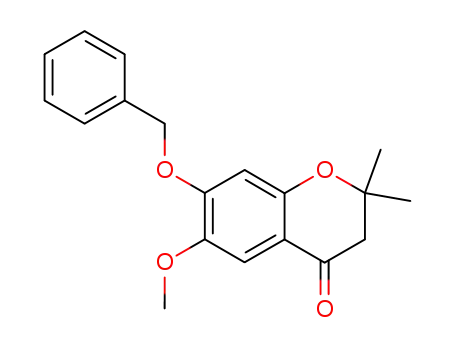 7-Benzyloxy-2,2-dimethyl-6-methoxy-4-chromanone