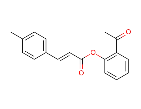 2-(4-methyl cinnamoyloxy)acetophenone