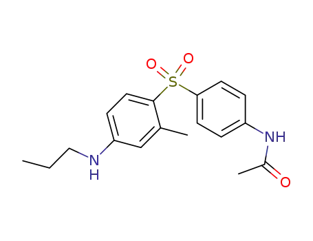 Acetamide, N-[4-[[2-methyl-4-(propylamino)phenyl]sulfonyl]phenyl]-
