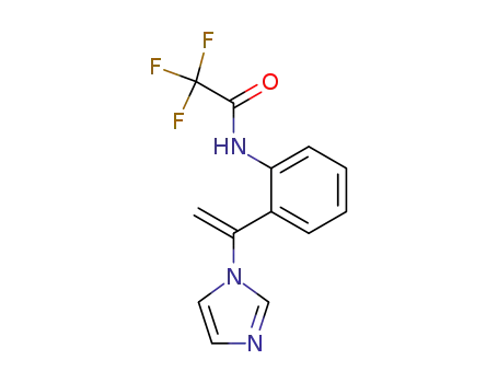 Acetamide, 2,2,2-trifluoro-N-[2-[1-(1H-imidazol-1-yl)ethenyl]phenyl]-