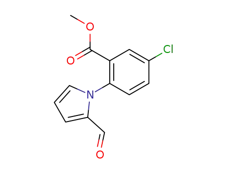Methyl 5-chloro-2-(2-formyl-1H-pyrrol-1-yl)benzoate