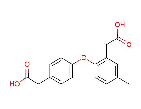 2-[4-(Carboxymethyl)phenoxy]-5-methylbenzeneacetic acid