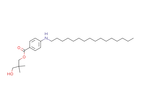 3-hydroxy-2,2-dimethylpropyl 4-(hexadecylamino)benzoate
