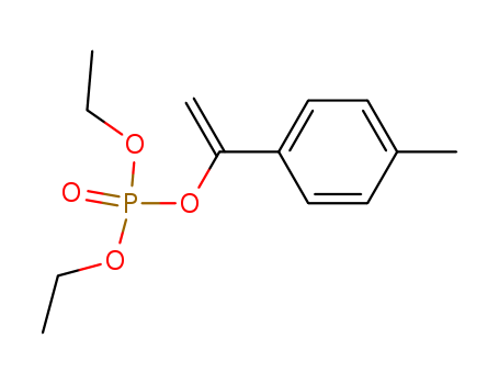 Phosphoric acid, diethyl 1-(4-methylphenyl)ethenyl ester
