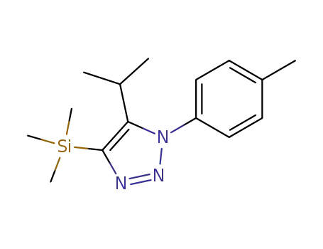 5-Isopropyl-1-p-tolyl-4-trimethylsilanyl-1H-[1,2,3]triazole