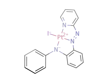 PtIC<sub>5</sub>H<sub>4</sub>NN<sub>2</sub>C<sub>6</sub>H<sub>4</sub>NC<sub>6</sub>H<sub>5</sub>