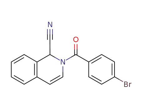 2-(4-Bromo-benzoyl)-1,2-dihydro-isoquinoline-1-carbonitrile